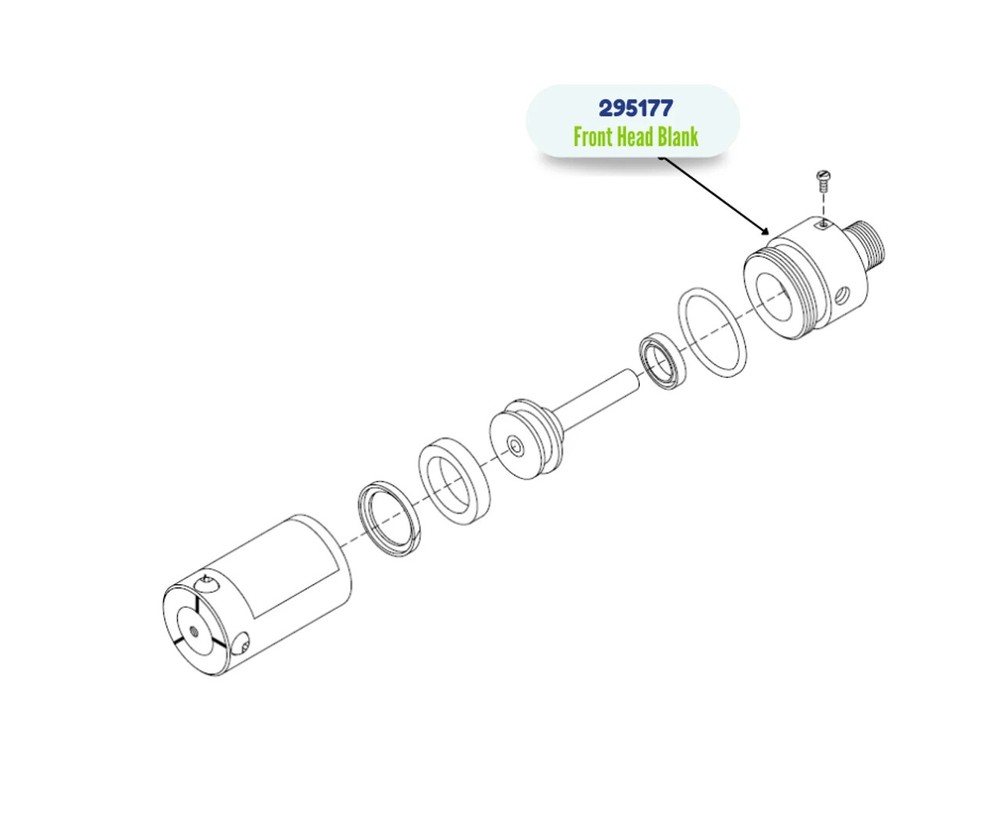 D-GUN FRONT HEAD BLANK- (295177)