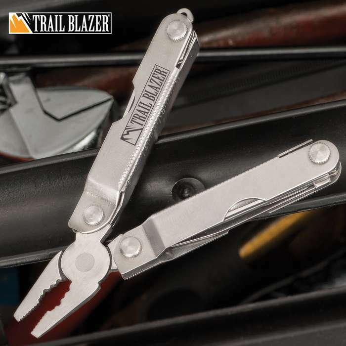 EDC Multi Tool Set Adjustable Wrench Pliers Knife Jaw Screwdriver Foldable New
