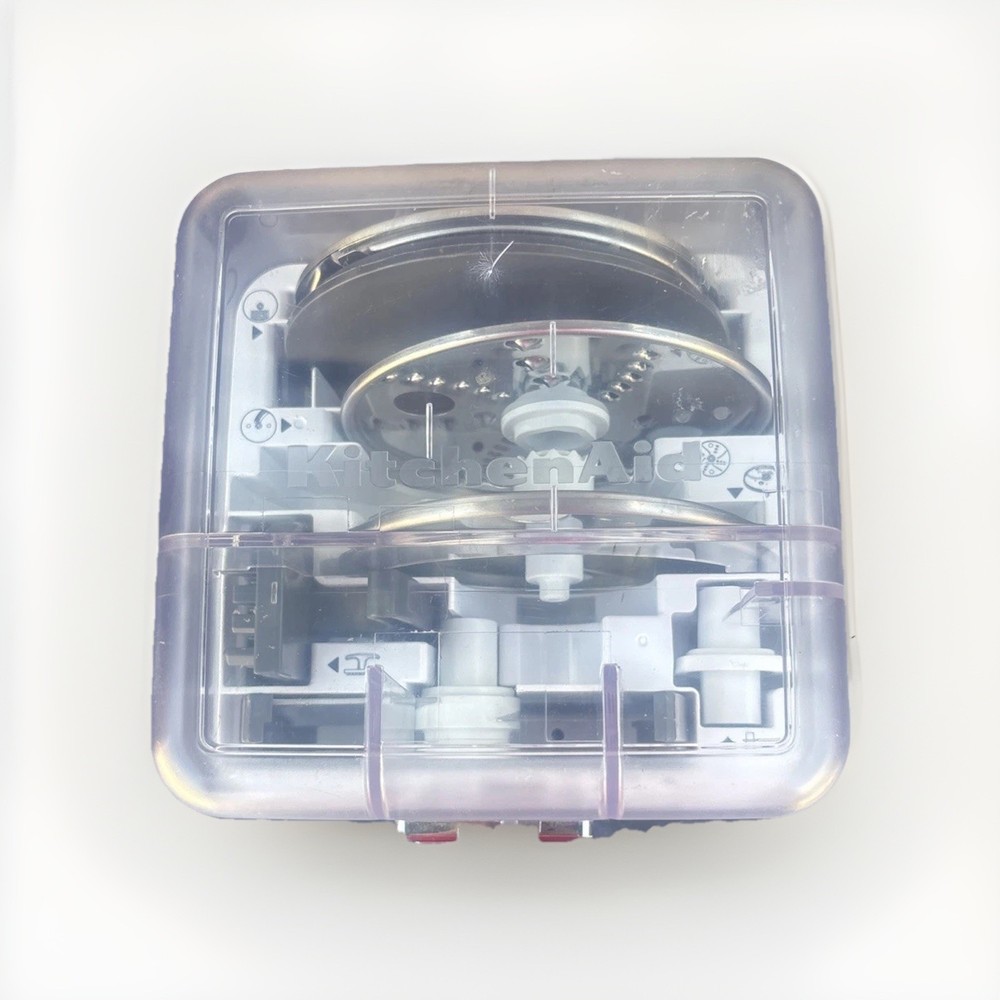 Kitchen Aid food processor 7 peice assorted blades