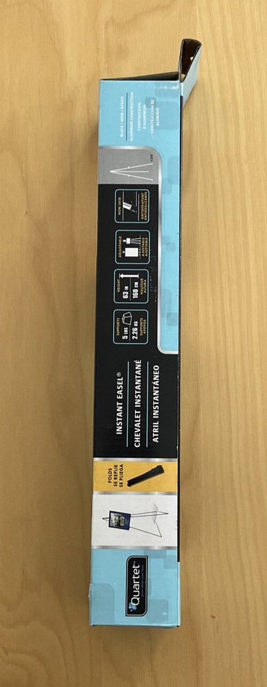 Quartet Instant Easel COMPACT Folding & Portable Model #29E - New - presentation