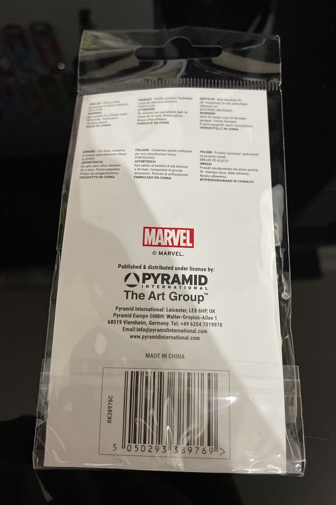 Marvel Pyramid Official Iron Man Keychain