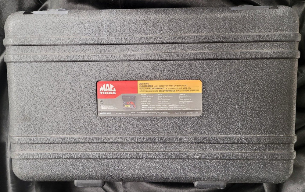 Mac Tools ACL2700 Electronic Leak Detector w/ UV Blue Light