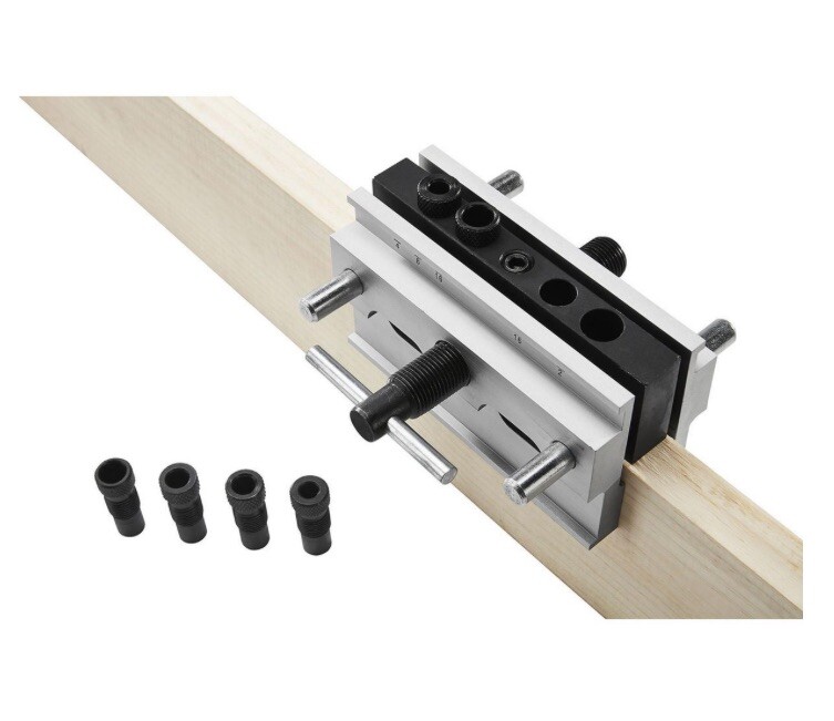 NEW Warrior Self-Centering Doweling Jig - 7 Piece - 59789