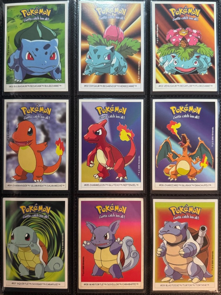 Pokemon Dunkin Boomer 2000 - complete 150/150 set - EXCELLENT - Charizard
