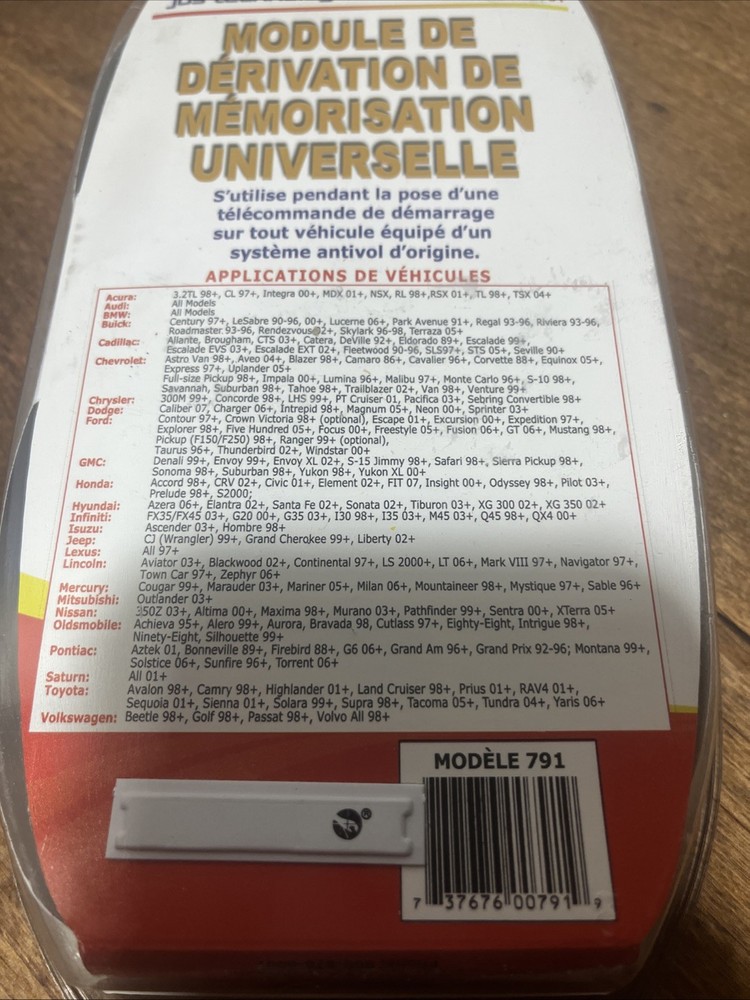 JDS Technologies Universal Learning Bypass Module Model 791