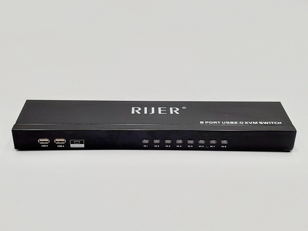 Rijer 8 Port Smart USB 2.0 KVM Switch