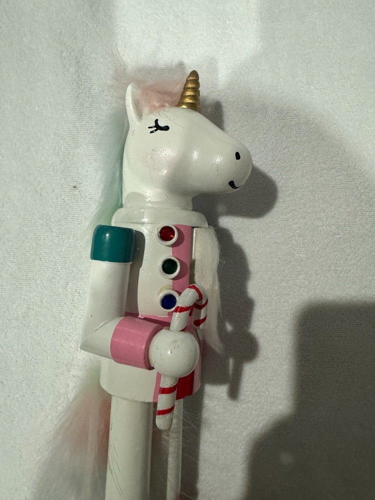 Nutcracker Holiday 16" Pastel Unicorn