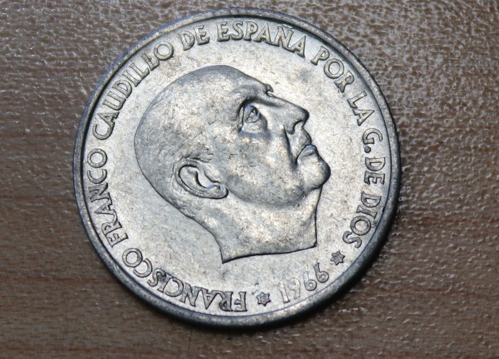 1966 71 Spain 50 Centimos