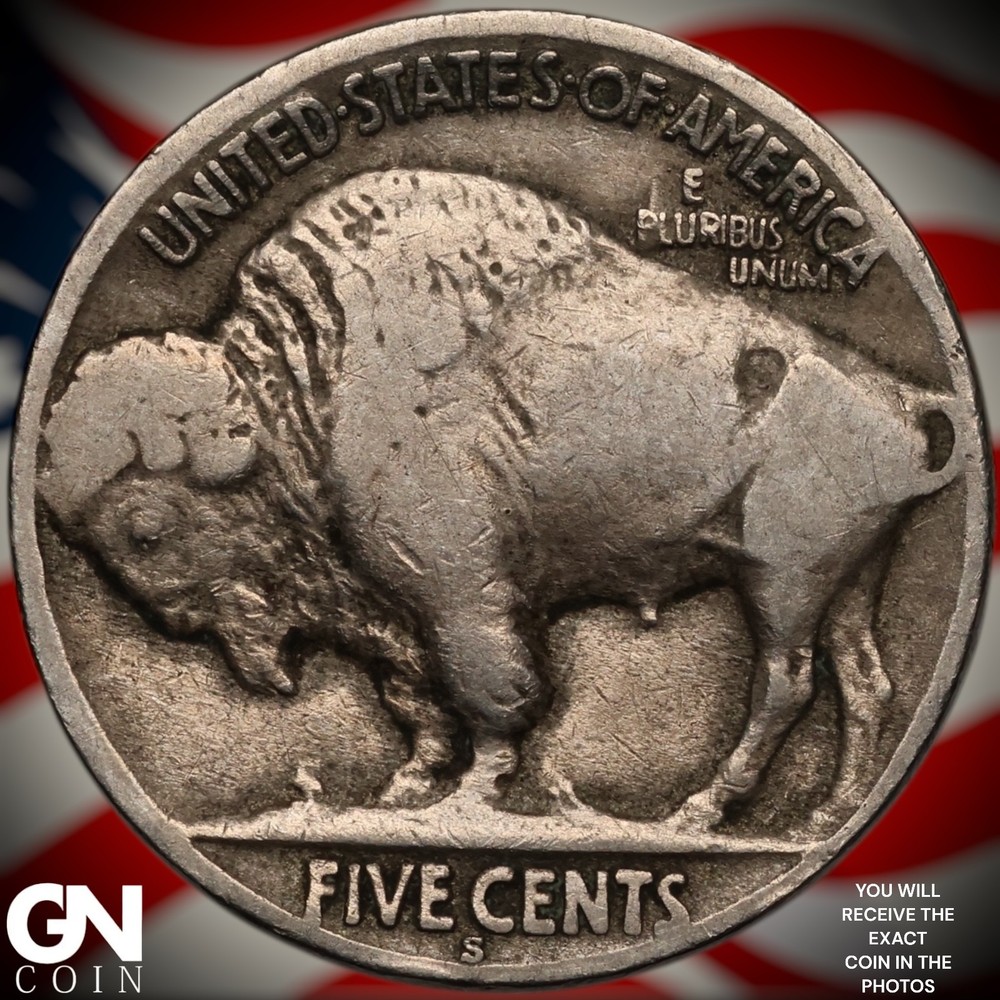 1919 S Buffalo Nickel A3427