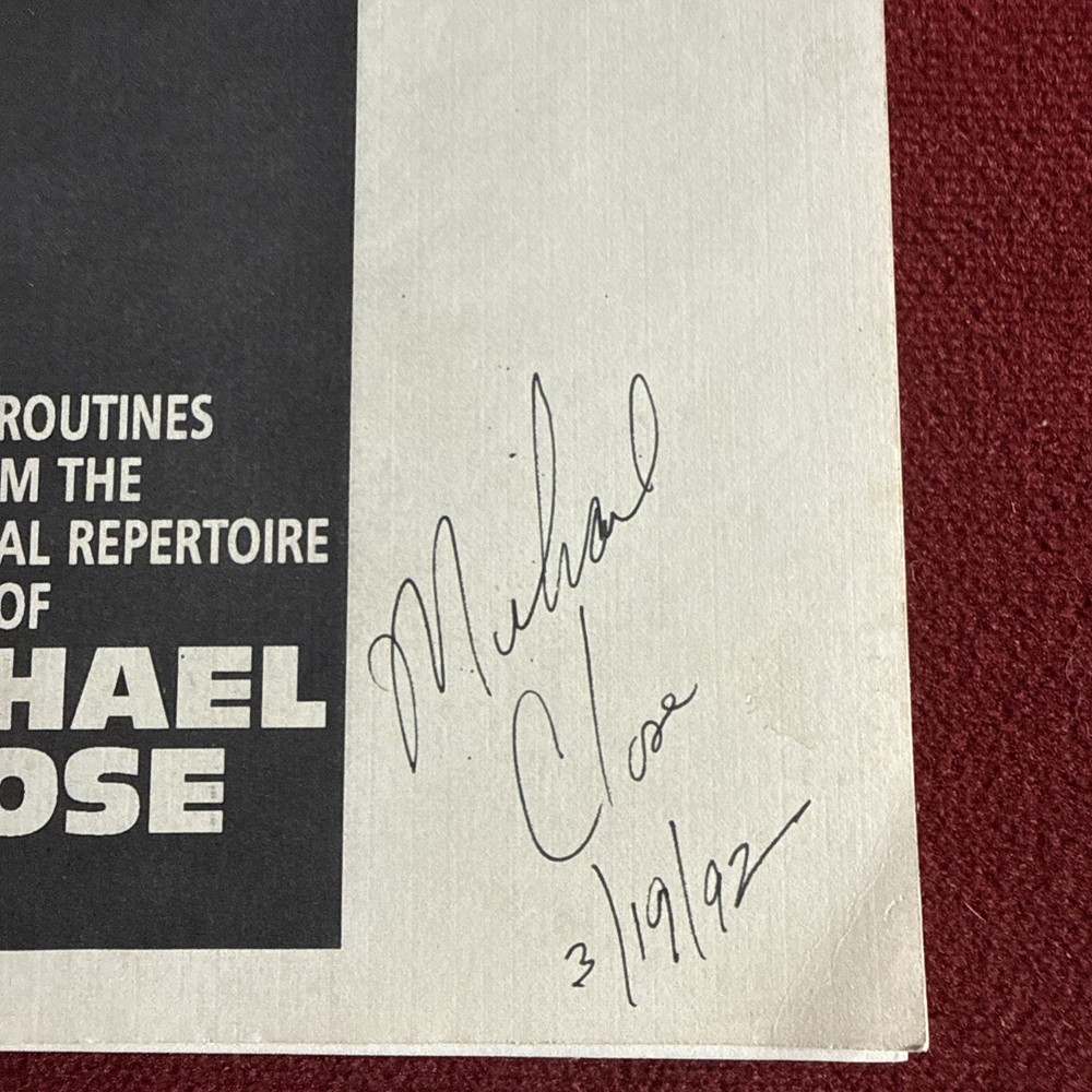 Workers #2 Michael Close VNTG SIGNED - Professional Magic