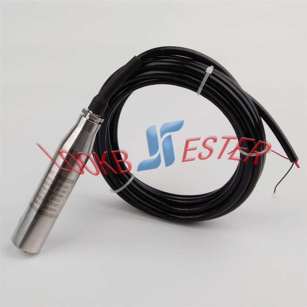 4-20MA 1.0m Range Water Level Transmitter Liquid Level Transducer Sensor