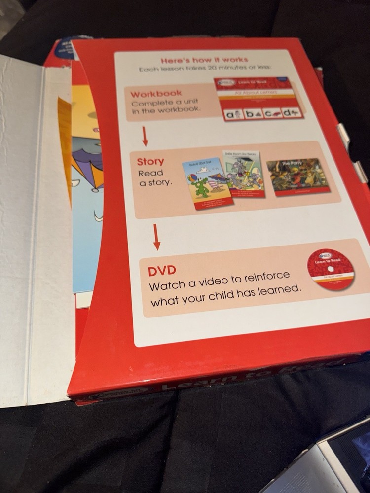Hooked On Phonics Learn to Read Level 1 &2 set Ages 3-4