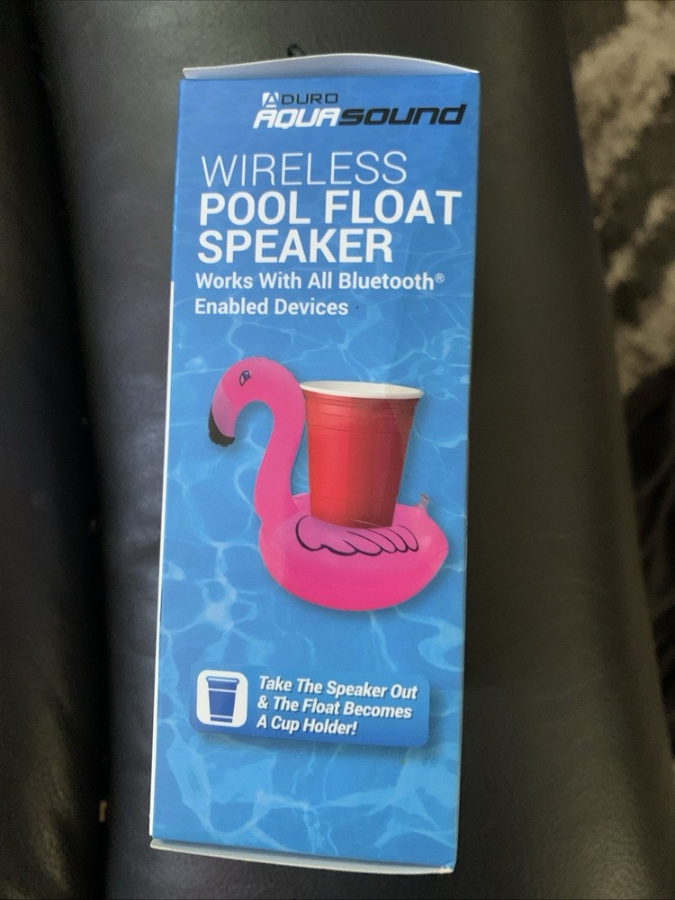Wireless Pool Float Speaker (Flamingo), Unopened Box