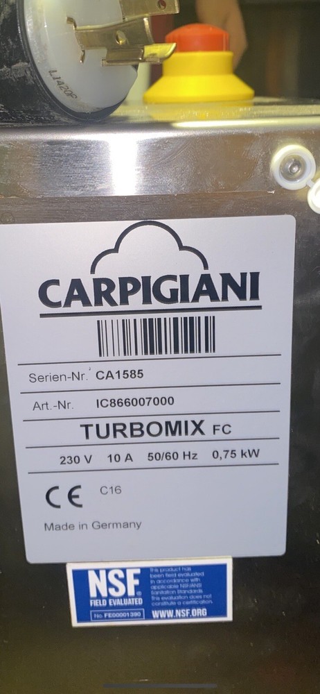 Carpigiani Turbomix FC