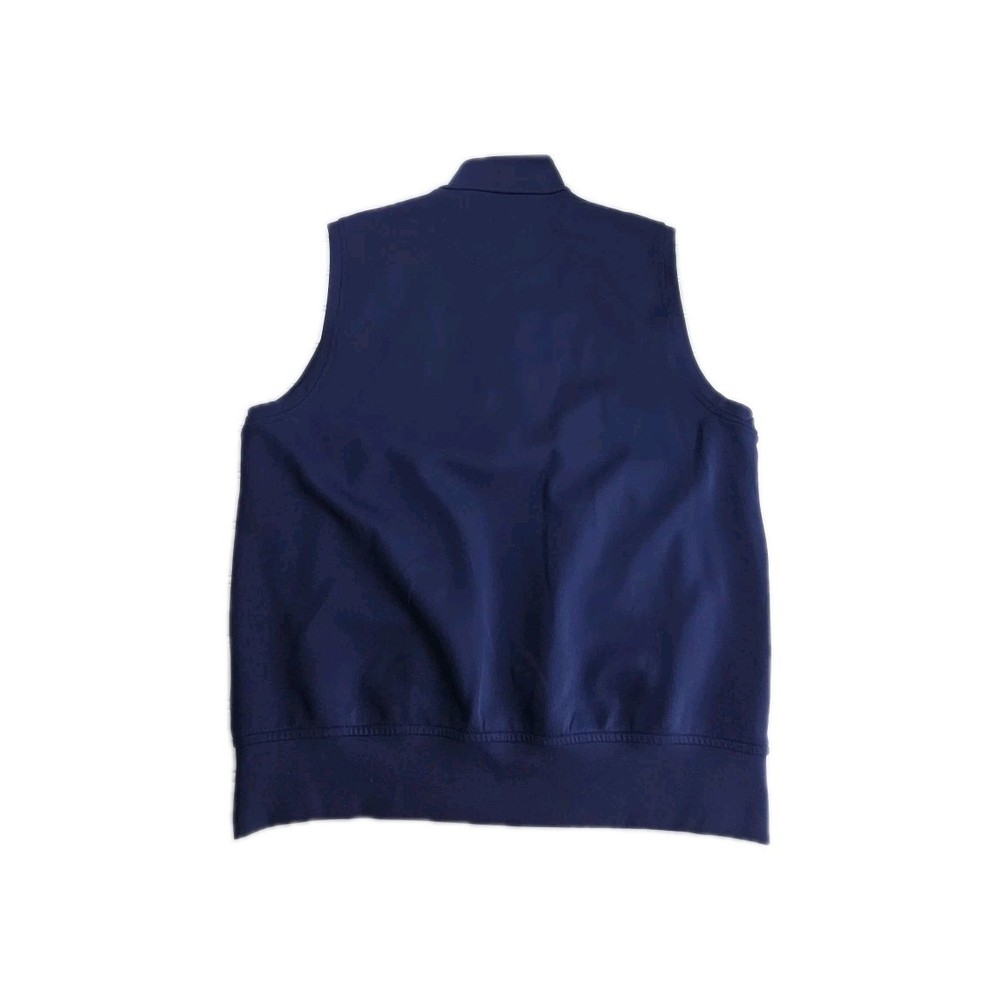 Donald Ross BLUE Vest Half Zip Performance Golf Pullover Mens Size SMALL,