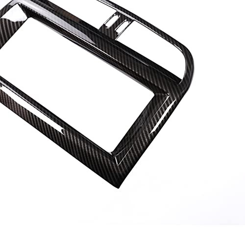 Central Control Navigation GPS Decorative Trim Inner Carbon fiber pattern