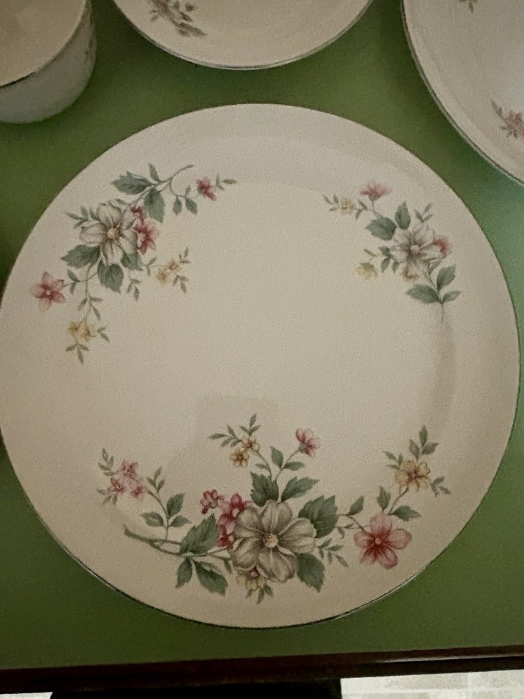 Vintage 1950-60's Superior Hall Dinnerware Set-Springtime Pattern
