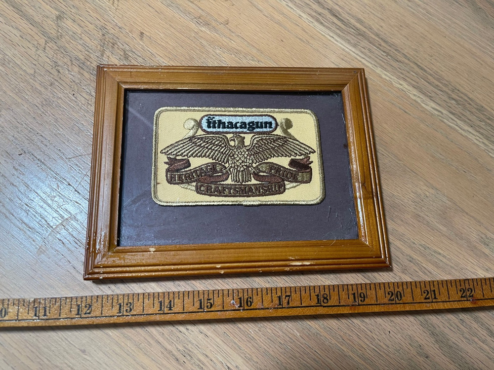 Ithace Gun Patch - Framed