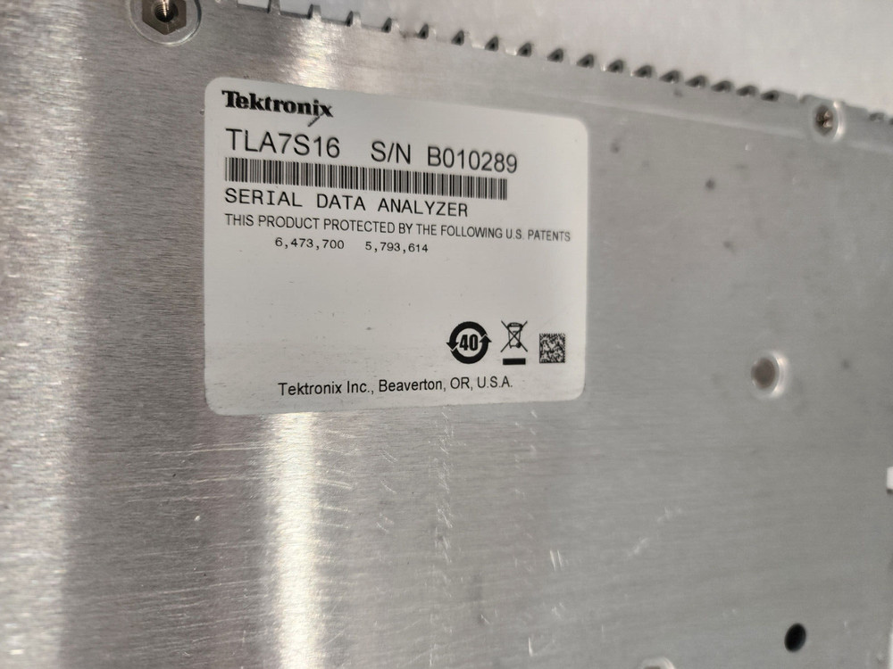 Tektronix TLA7S16 16 Channel Serial Analyzer Logic Analyzer Module