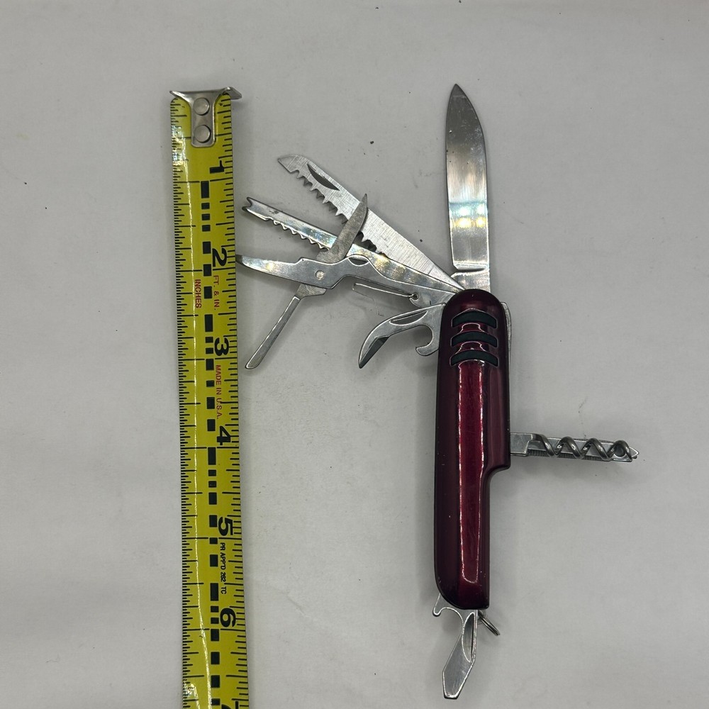 VINTAGE STAINLESS STEEL7 FUNCTION MULTI-TOOL