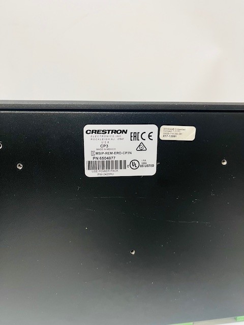 Crestron 3 Series Advanced Control Processor System CP3