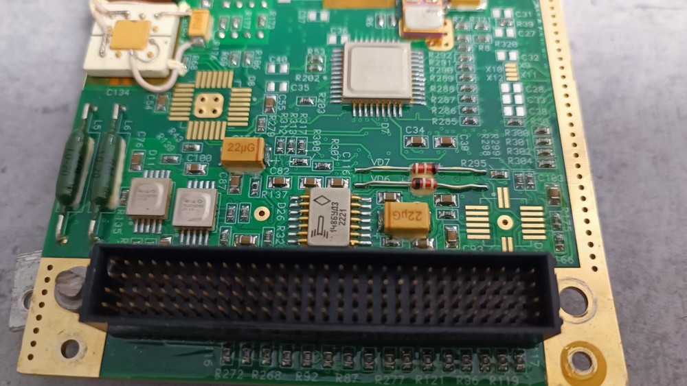 Rare Specialized digital processor module of the radio navigation system, radar.