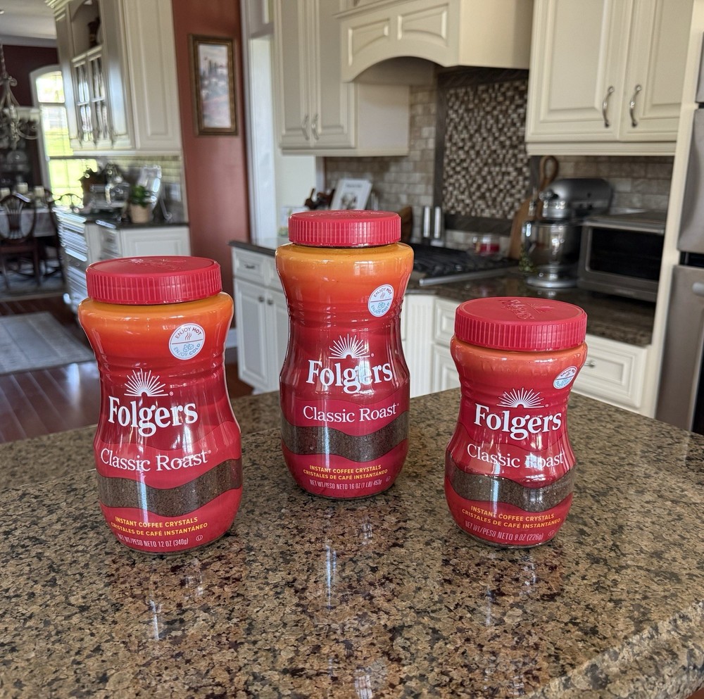 Folgers Classic Roast BUNDLE OF 3