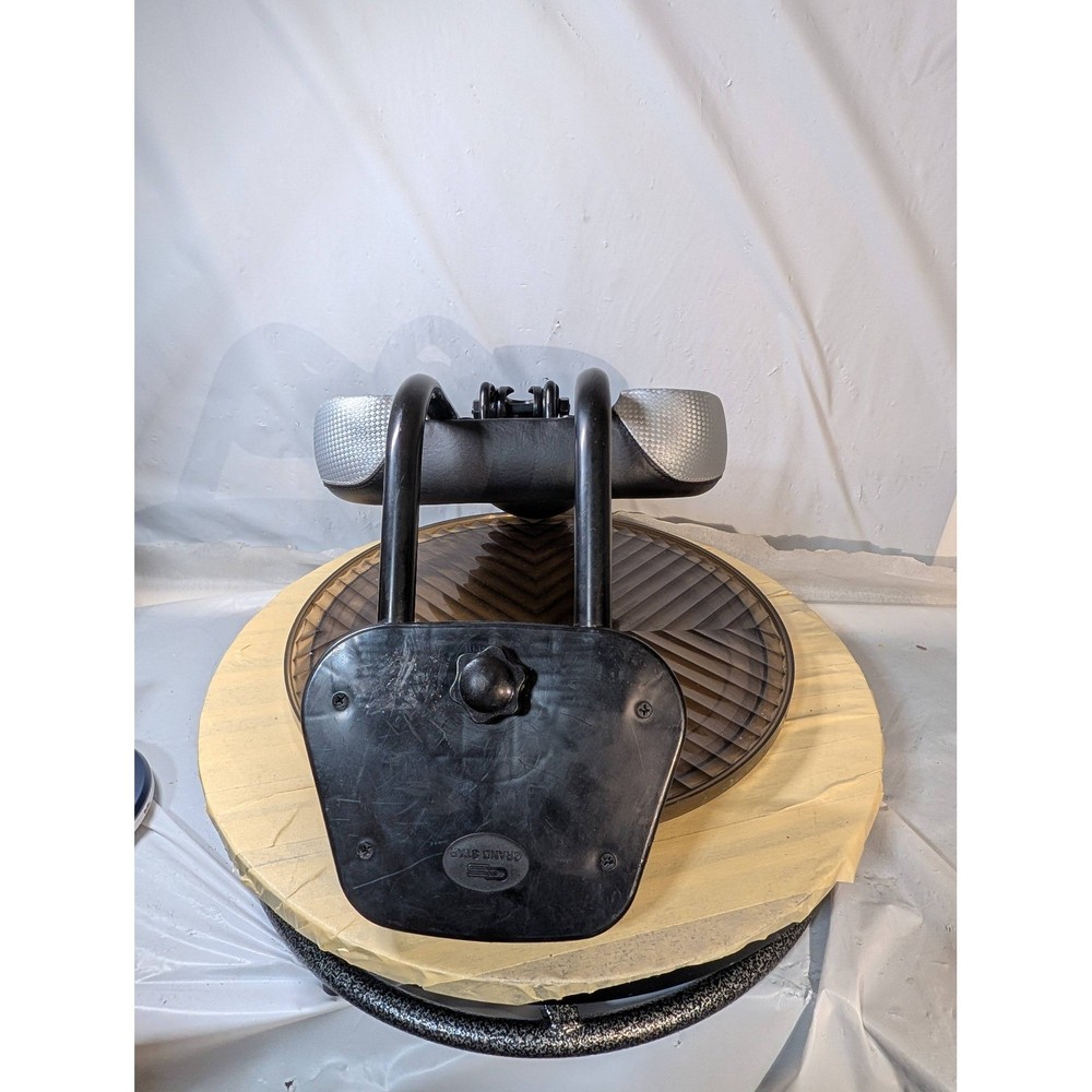 Grand Star Oversized Bicycle Saddle with Adjustable Backrest Black Comfort