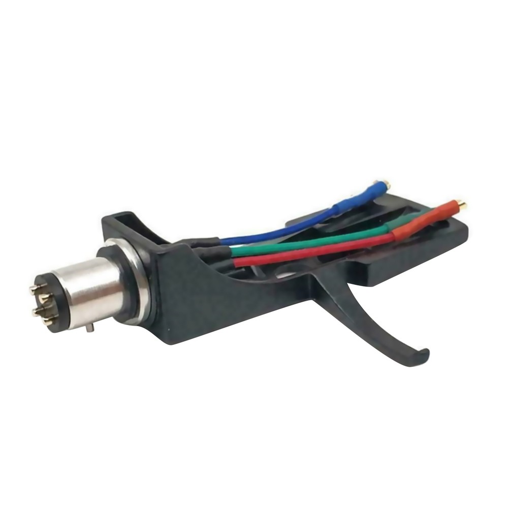 Aluminum Alloy Record Player Turntable Headshell Replacement With Terminal Leads