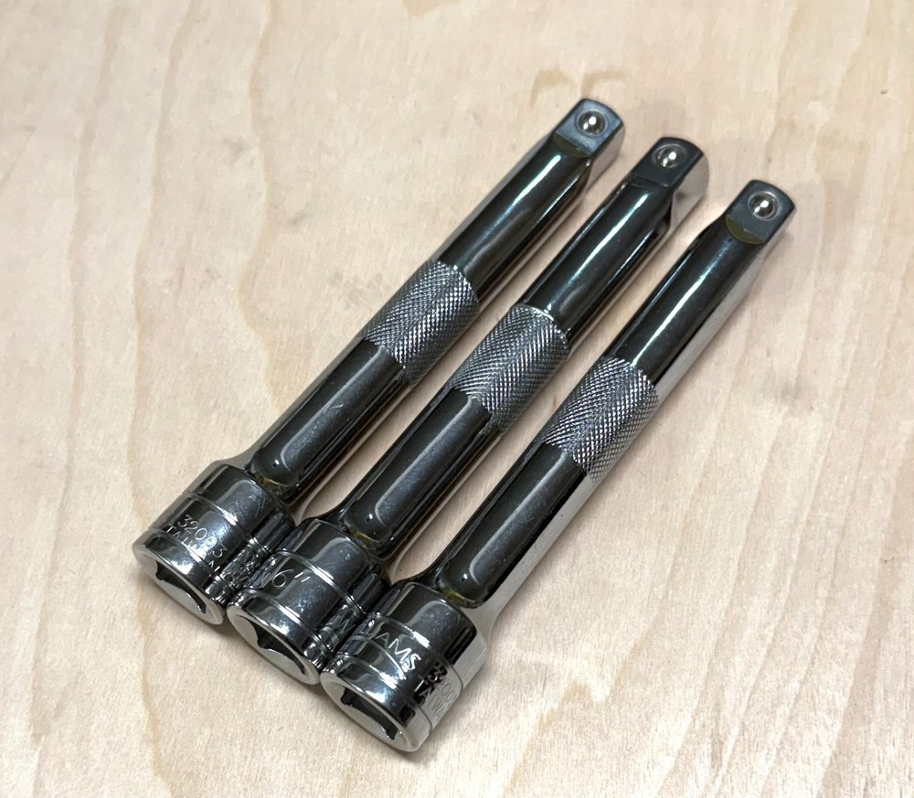 Williams Tools | 3-Piece 1/2" Drive 6" Long Extensions
