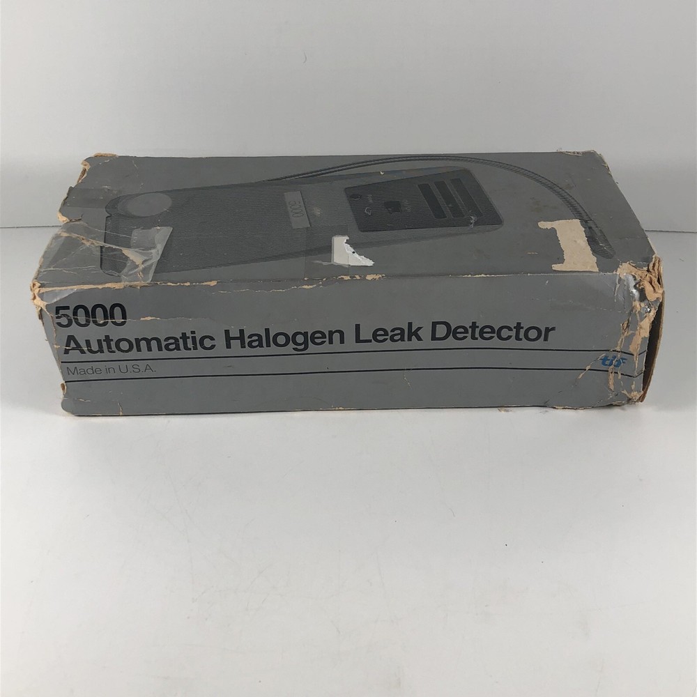Tif 5000 Automatic Halogen Leak Detector With Case & Manual & Box Nos