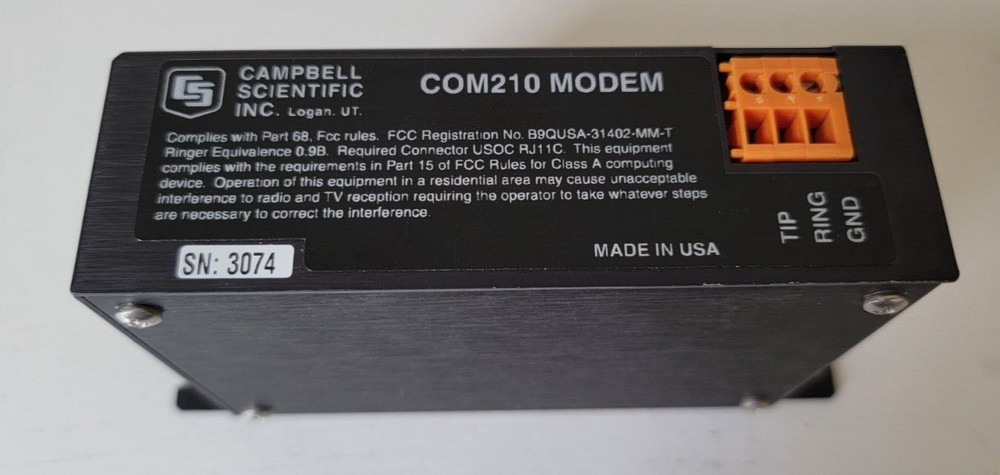 NEW Campbell Scientific COM210 Phone Modem.