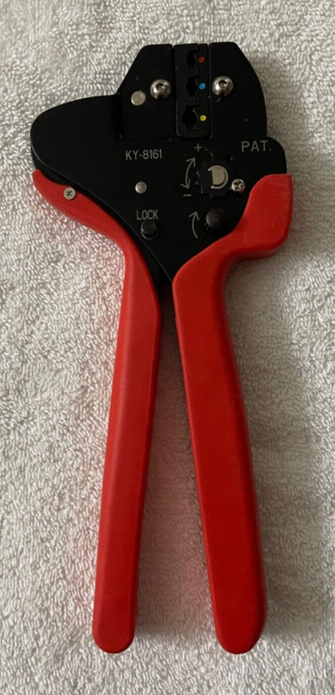 KYP KY-8161 Hand Crimping Tool w/Die for Terminals-3 Size EC!