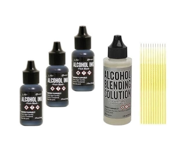 Ranger Mixative Bundle - Mixatives Plus 2 oz. Blending Solution and Trebbies