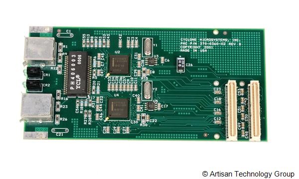 Cyclone Microsystems PMC60 Dual 10/100Base Tx Ethernet PMC Module