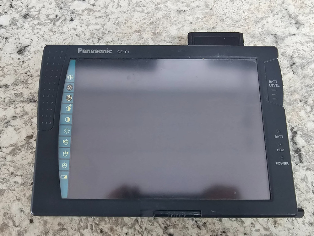 Rare Retro Panasonic CF-01 Windows 95 Handheld Pen Personal Computer Special PR