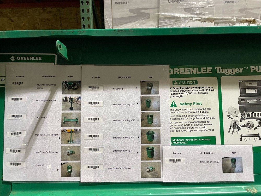 GREENLEE 676 WIRE PULLING TUGGER SYSTEM