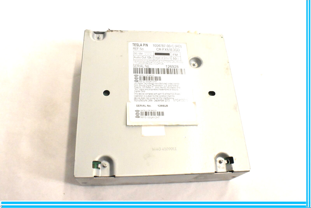 2012-2016 OEM TESLA Model S Radio Receiver Control Module Panasonic