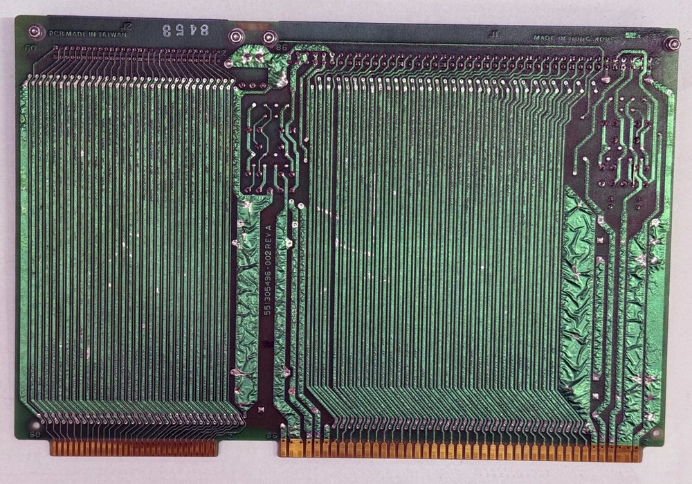 Multibus extender board w/ relay controlled power. National Semiconductor BLC