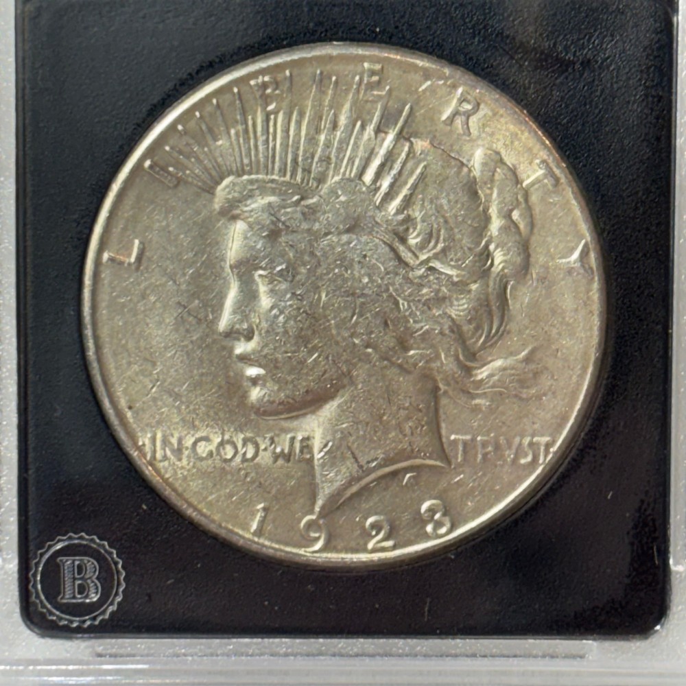 1923 S Peace Dollar US Coin 90% Silver