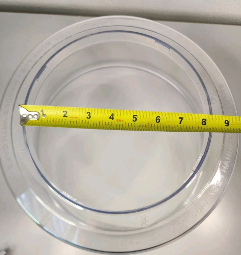 NUWAVE PRO PLUS Infrared Oven Plastic Cover Replacement Part Dome
