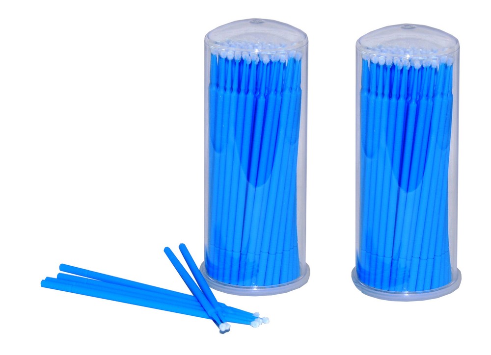 Eyelash Extensions Micro Brushes x25 pcs Large, Regular or Fine Tips Applicators