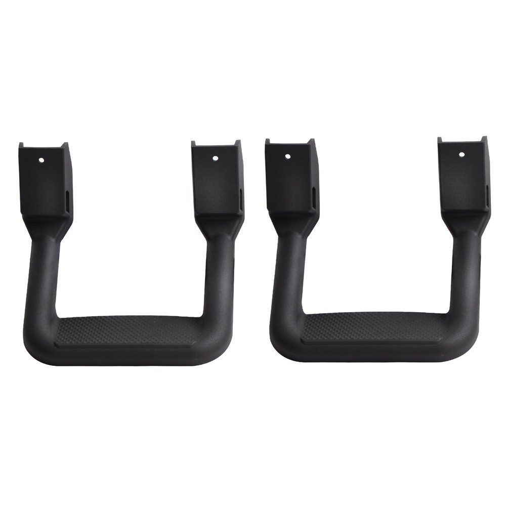 2 Pieces Truck Side Step Set Includes Mounting Brackets Fit Various Trucks 350lb