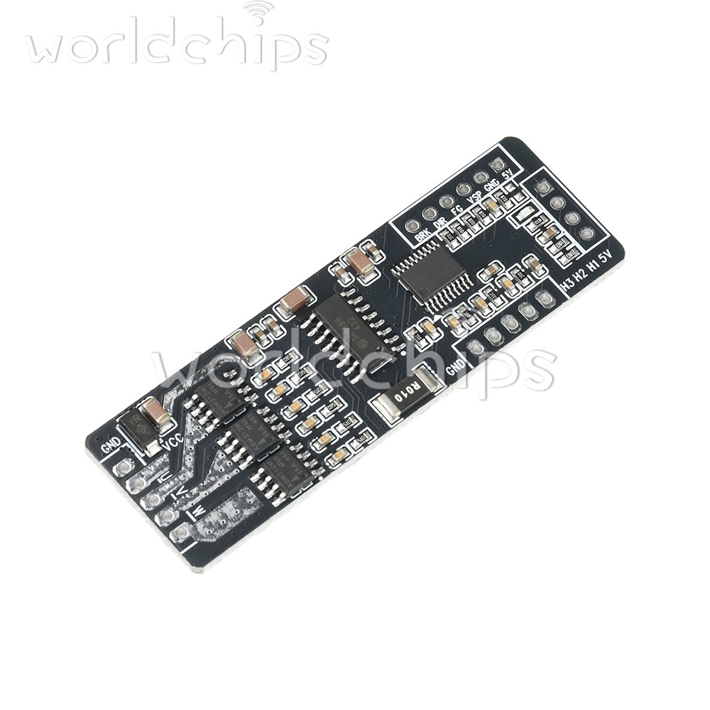 BLDC Hall Sensor 3Phase Brushless DC Motor Driver Board Speed Controller DC7-40V