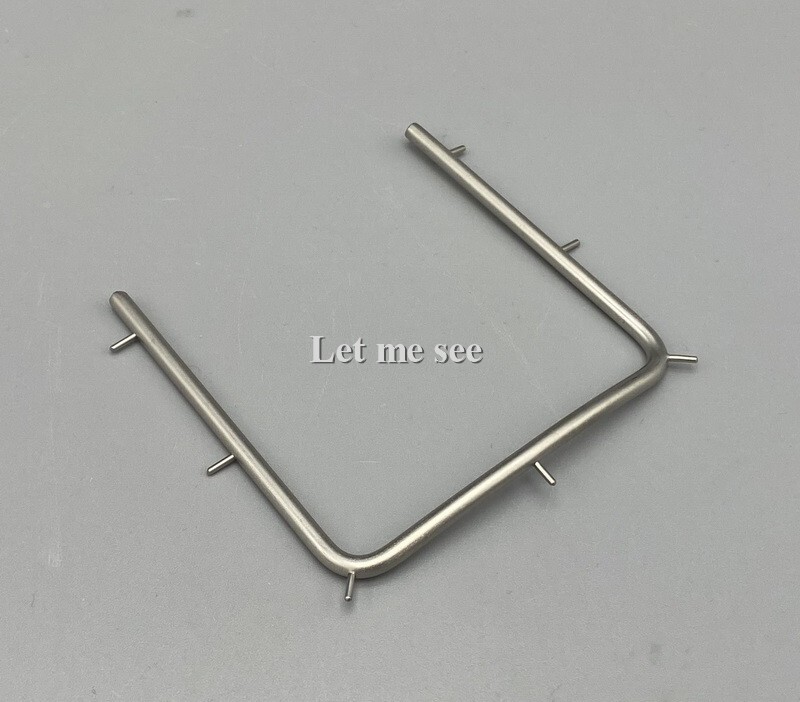 Dental Rubber Dam Sheet Frame Bracket Plastic Foldable S.S. Frame Template Punch