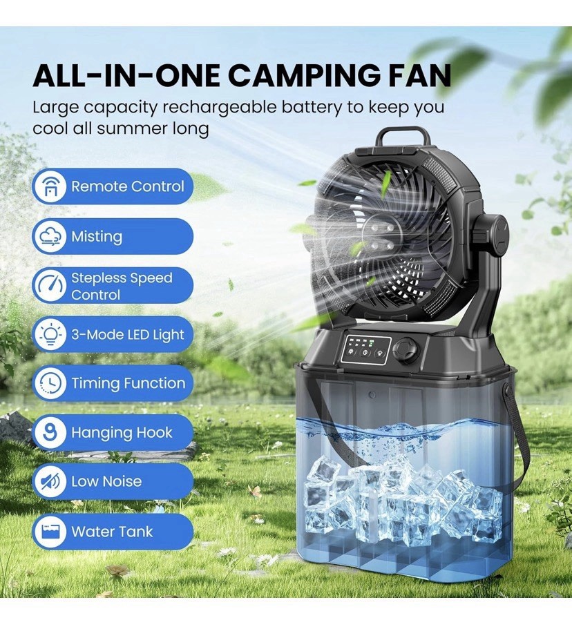 Portable Misting Fan