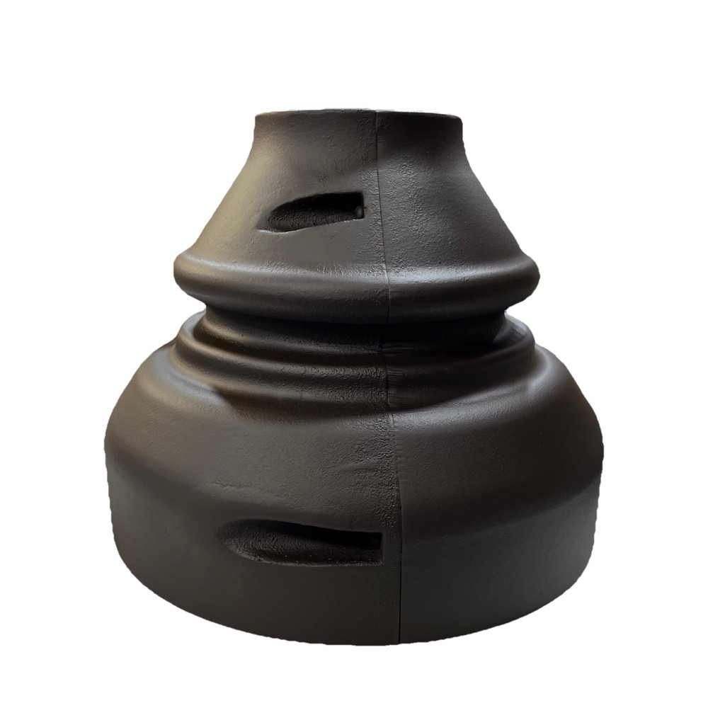 Wave Lighting 4BC6-BZ Bronze Decor Base Cover 4” Post