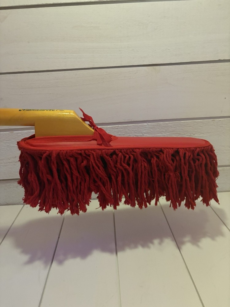 Classic Car Duster with Solid Wood Handle Includes Storage Case - Popular