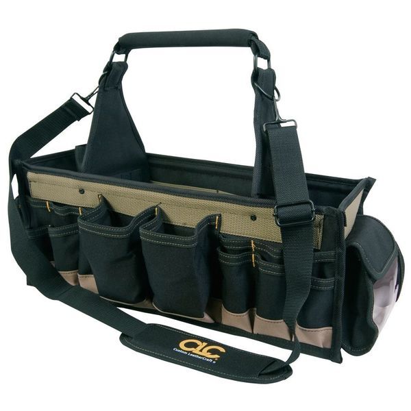 Clc Work Gear 1530 Tool Tote, Polyester, 42 Pockets, Black, 15" Height