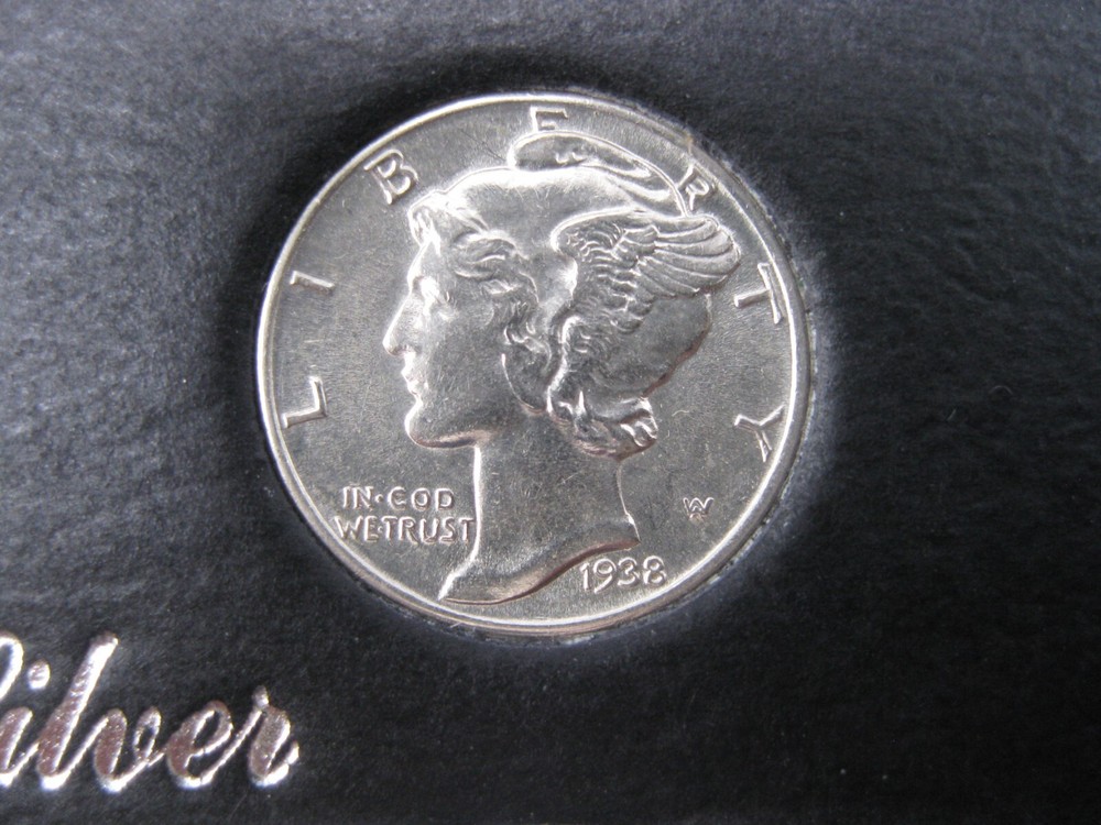 1938 P US Mint Set Brilliant Uncirculated!